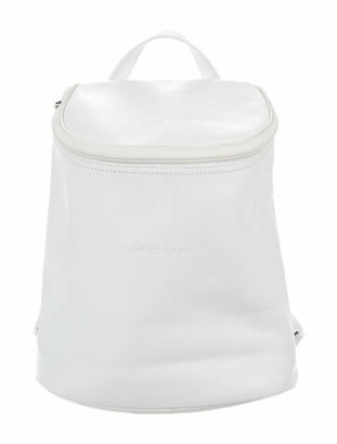 longchamp backpack white