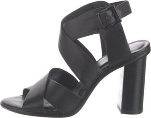 Joie Leather Sandals Black Straps Unfortunately, due to restrictions, this item may not be eligible for shipping in all areas.