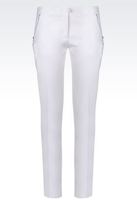 Giorgio Armani Super-Stretch Cotton Trousers