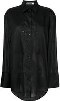 Jil Sander oversized button shirt 