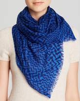 Thumbnail for your product : Aqua Geometric Houndstooth Scarf - 100% Exclusive