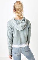 Thumbnail for your product : La Hearts Raw Hem Cropped Hoodie