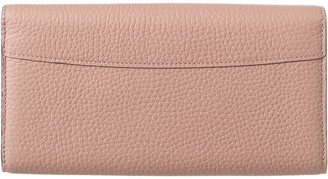 Louis Vuitton Pink Leather Capucines Wallet