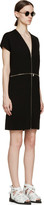 Thumbnail for your product : McQ Darkest Black Knit Zip Sleeveless Dress