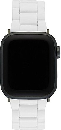 Machete White and Stainless Steel Apple Watch Band