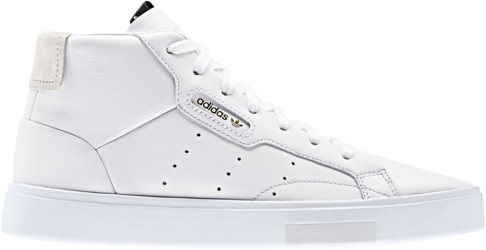 كروميوم adidas Sleek Mid Sneakers - White / Crystal - ShopStyle كروميوم