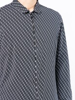 Thumbnail for your product : Giorgio Armani Printed Long-Sleeve Shirt