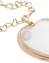 Thumbnail for your product : Loquet Laminated Pink Quartz Charm