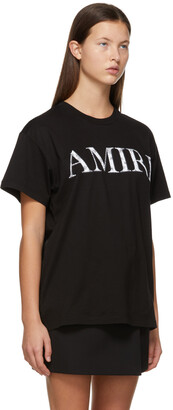 Amiri Black Bandana Logo T-Shirt