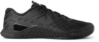 Nike Training Metcon 3 Textured-mesh And Rubber Sneakers