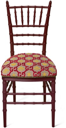 Gucci Chiavari chair with GG jacquard