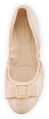 Cole Haan Emory Bow Ballet Flats Nude