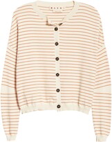 Thumbnail for your product : Marni Stripe Cotton & Cashmere Cardigan