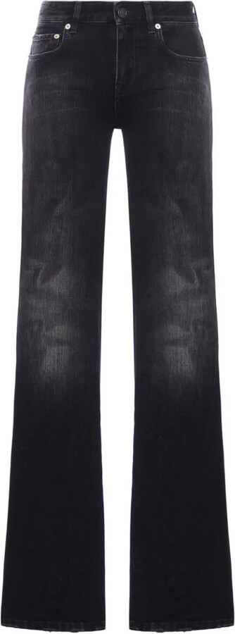 Balenciaga Faded Wide-Leg Trousers