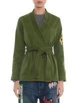 Thumbnail for your product : Marc by Marc Jacobs Karate-style wrap-front jacket