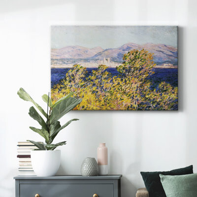 Lark Manor Antibes Seen from the Cap Marten, Mistral Wind, 1888-Gallery Wrapped Canvas