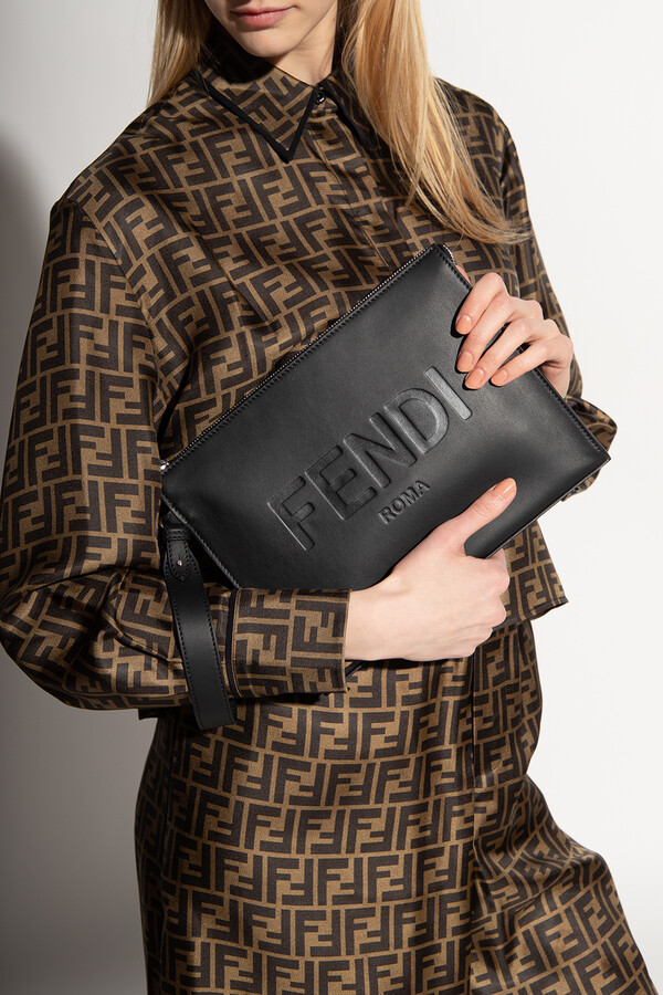 fendi logo purse