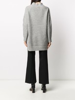 Thumbnail for your product : By Malene Birger Ribbed-Knit Long Jumper
