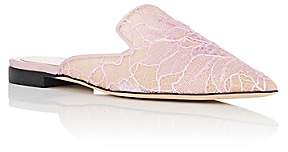 Alberta Ferretti Women's Lace Mules - Pink