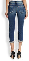 Thumbnail for your product : Mother The Dropout Cropped Skinny Jeans