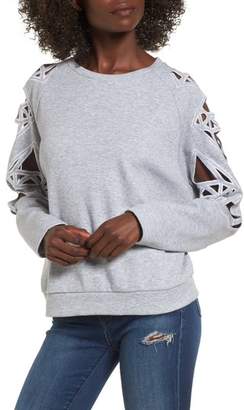 Supertrash Taffic Cutout Sweatshirt