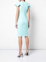 Thumbnail for your product : Black Halo uneven sleeve dress