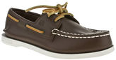 Thumbnail for your product : Sperry brown authentic original boys junior