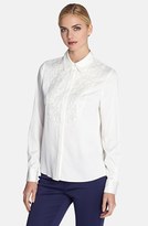 Thumbnail for your product : Catherine Malandrino 'Teddi' Embroidered Blouse