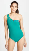 Thumbnail for your product : Karla Colletto Viviana One Shoulder One Piece