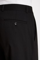 Thumbnail for your product : Kenneth Cole New York Solid Black Two Button Peak Lapel Wool Suit