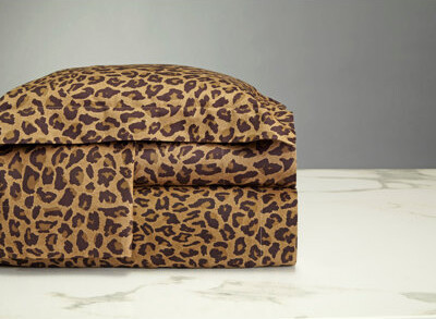 Home Treasures Linens Kenya Sateen Duvet Cover Set