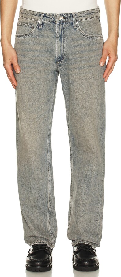 Rag & Bone Fit 4 Authentic Rigid Infuse Jeans in Grey