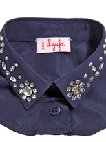 Thumbnail for your product : Il Gufo Techno Taffeta Dickey Shirt Collar