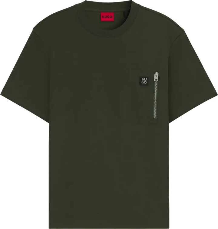 HUGO BOSS Logo-Patch T-Shirt