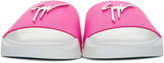 Thumbnail for your product : Giuseppe Zanotti Pink Laburela Slides
