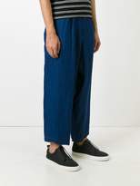 Thumbnail for your product : Yohji Yamamoto cropped tuck pants