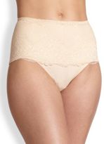 Thumbnail for your product : Le Mystere Defining Lace Tummy Tamer Brief