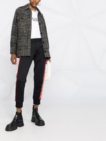 Thumbnail for your product : DSQUARED2 Logo Cuffed Track Pants