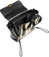 Thumbnail for your product : 3.1 Phillip Lim The Pashli mini calf hair and leather trapeze bag