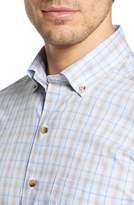 Thumbnail for your product : David Donahue Regular Fit Plaid Sport Shirt