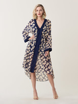 Thumbnail for your product : Diane von Furstenberg Terry Sheer Silk Maxi Dress