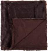Thumbnail for your product : Linea Chocolate stripe throw