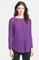 Thumbnail for your product : Eileen Fisher Organic Linen & Cotton Ballet Neck Tunic