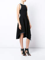 Thumbnail for your product : Derek Lam 10 Crosby Asymmetrical Hem Dress With Contrast Binding