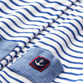 Thumbnail for your product : Petit Bateau Striped onesie dress