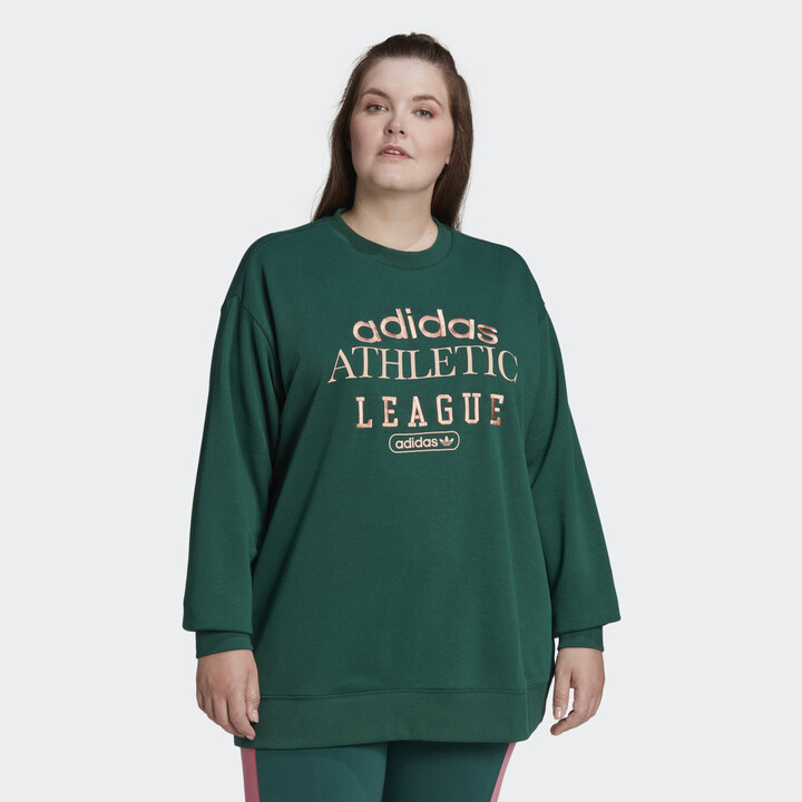 adidas Retro Luxury Crew Sweatshirt - ShopStyle