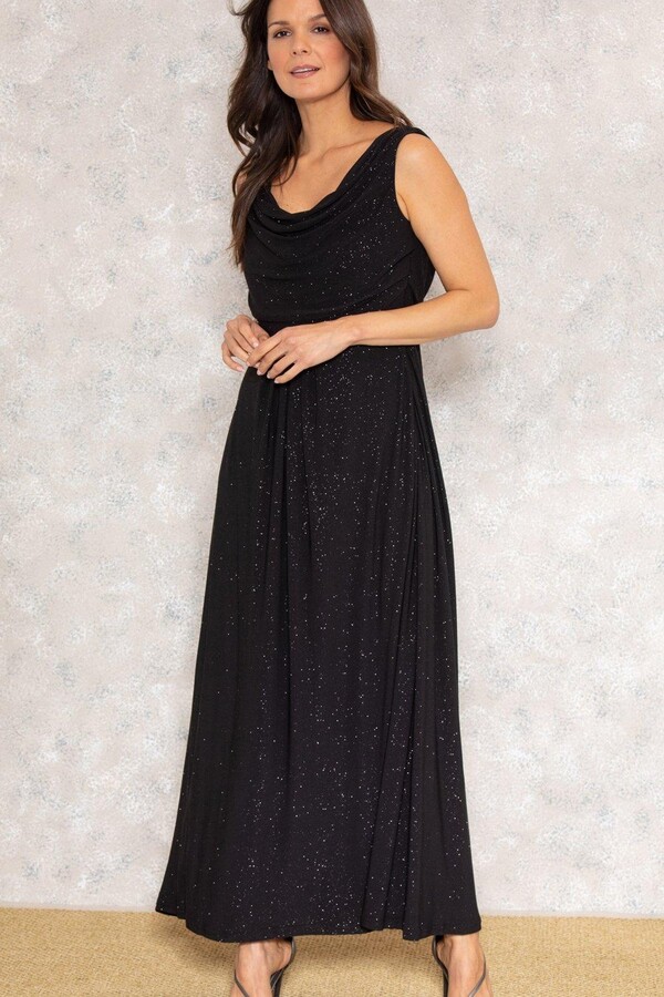 Klass. Embellished Glitter Maxi Dress ShopStyle