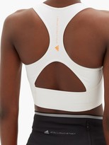 Thumbnail for your product : adidas by Stella McCartney Truepurpose Recycled Fibre-blend Cropped Tank Top - Cream