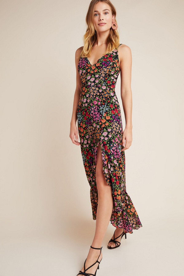 yumi kim julia silk midi dress