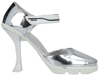 Prada Silver Women's Pumps | Shop the world's largest collection of fashion  | ShopStyle